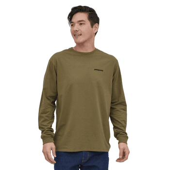 Tričko dlhý rukáv Patagonia Long-Sleeved P-6 Logo Responsibili-Tee Men Cascade Green