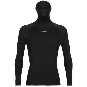 Tričko dlhý rukáv Icebreaker Merino LS Roll Neck Men Black