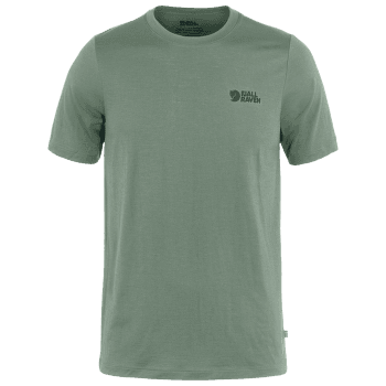 Tričko krátky rukáv Fjällräven Abisko Wool Logo SS Men Patina Green