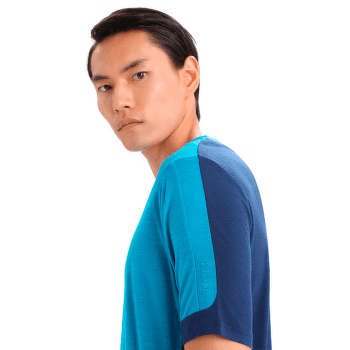 Tričko krátky rukáv Icebreaker ZoneKnit™ SS Tee Men GEO BLUE/ROYAL NAVY/CB