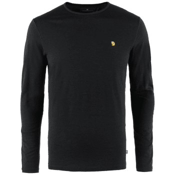 Tričko dlhý rukáv Fjällräven Bergtagen Thinwool LS Men Black