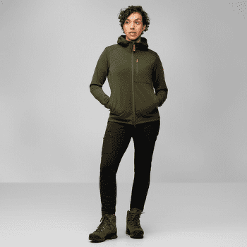 Bunda Fjällräven Keb Fleece Hoodie Women Black