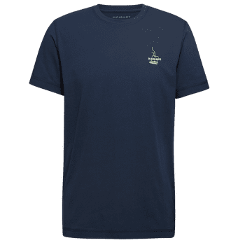 Tričko krátky rukáv Mammut Mammut Core T-Shirt Snow Men marine 5118