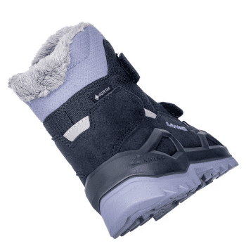 Topánky Lowa Milo Evo GTX Mid JR navy/lavnder