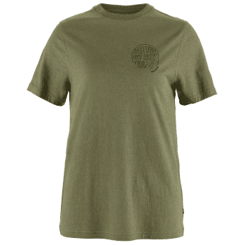 Tričko krátky rukáv Fjällräven Hemp Blend Out Here T-shirt Women Green