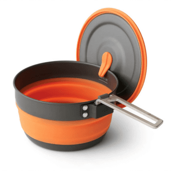 Hrniec Sea to Summit Frontier UL Collapsible Pot - 1L Puffins Bill Orange