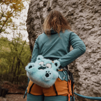 Vrecko Y Y Vertical Chalk Bag Bear