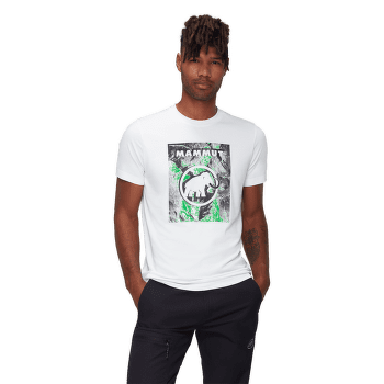 Tričko krátky rukáv Mammut Trovat T-Shirt Men Mammut white 0243