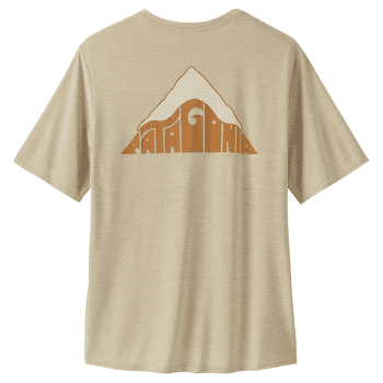 Tričko krátky rukáv Patagonia Cap Cool Daily Graphic Shirt Lands Men Driftways: Pumice X-Dye