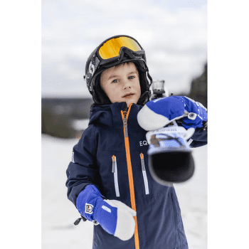 Rukavice Hestra Army Leather Heli Ski Jr. Mitt Royal