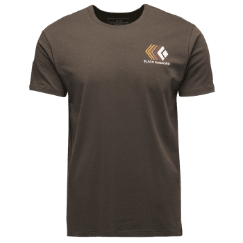 Tričko krátky rukáv Black Diamond Faded SS Tee Men Basalt
