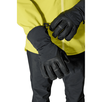 Rukavice Rab Guide GTX Gauntlets Black/Tan
