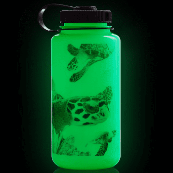 Fľaša Nalgene 32oz WM Glow Glow w/Black Turtle