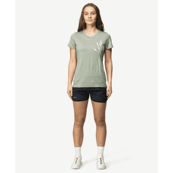 Tričko krátky rukáv Devold Premium Oats Tee Women FOG