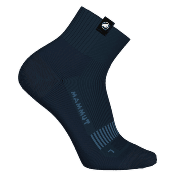 Ponožky Mammut Hiking Full Cushion Quarter Socks marine-tschiel