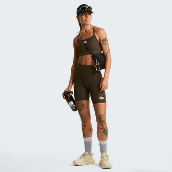 Kraťasy The North Face Flex 8IN Tight Women NEW TAUPE GREEN