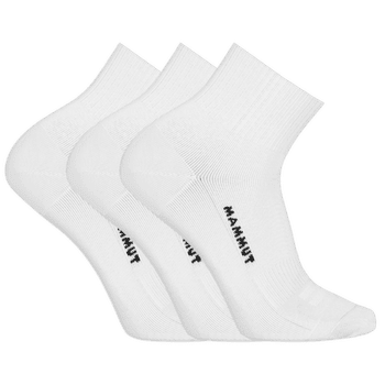 Ponožky Mammut EVERYDAY QUARTER SOCKS 3 PACK white-black