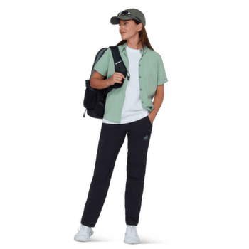 Košeľa krátky rukáv Mammut AADA SHIRT WOMEN marine-light night 50556