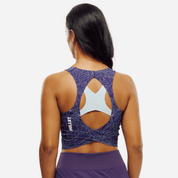 Podprsenka Millet CIMAI COLLAB SPORTS BRA Women PURPLE VELVET/SEAWEED