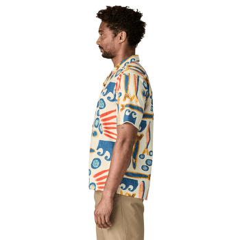 Košeľa krátky rukáv Patagonia Tidal Threads Camp Shirt Men Tropiclimb: Hot Ember