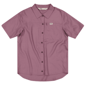 Košeľa krátky rukáv Mons Royale AT Merino Short Sleeve Shirt Women Sierra Pink