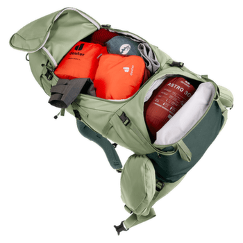 Batoh deuter Aircontact Core 45+10 SL savanna-nori