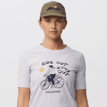 Tričko krátky rukáv Fjällräven HOJA IVÄG T-SHIRT WOMEN Green