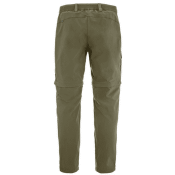 Nohavice Fjällräven ABISKO HYBRID TRAIL TROUSERS ZIP-OFF MEN Laurel Green