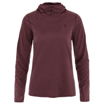 Tričko dlhý rukáv Fjällräven Abisko Sun-hoodie Women Port