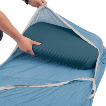 Vložka do spacáku Sea to Summit Breeze Lightweight Liner - Rectangular w/ Pillow Sleeve Cendre Blue