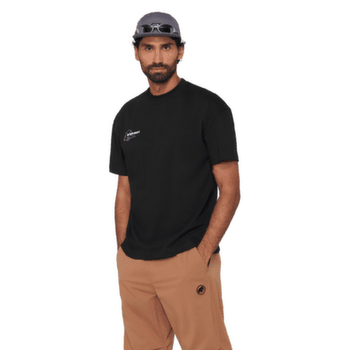 Tričko krátky rukáv Mammut MAMMUT BASE RELAXED T-SHIRT MEN GLACIER black 0001
