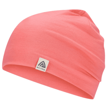 Čiapka Aclima LightWool Relaxed Beanie Sun Kissed Coral