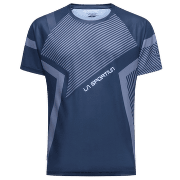 Tričko krátky rukáv La Sportiva FLOW T-SHIRT Men Night Sky/Chalk