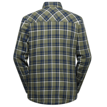 Košeľa dlhý rukáv La Sportiva RAMBLER LINED FLANNEL SHIRT MEN Cypress/Night Sky
