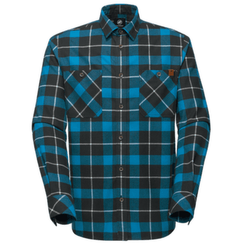 Košeľa dlhý rukáv Mammut Alvra Longsleeve Shirt Men black-glacier blue