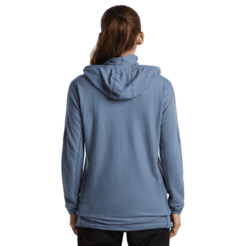 Mikina Icebreaker Merino 400 RealFleece™ Grid Blackridge Hooded Pullover Women DAWN