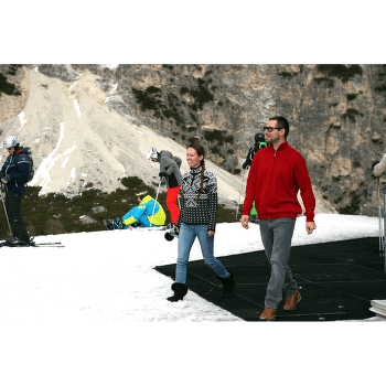 Pulóver (3/4 zapínanie) Kama Sweater 4105 black 110