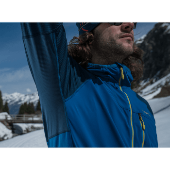 Mikina La Sportiva Defender Jacket Men Steel/Opal