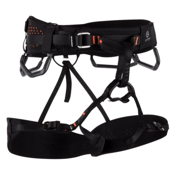 Sedák Mammut Comfort Fast Adjust Harness Men black-safety orange 00430
