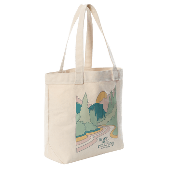 Taška The North Face Cotton Tote Vintage White Halfie Print