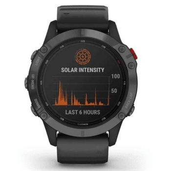 Hodinky Garmin Fenix 6 PRO Solar Grey/Black Band