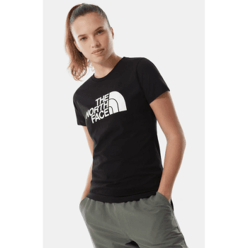 Tričko krátky rukáv The North Face Easy S/S Tee TNF BLACK/FIERY RED DIP