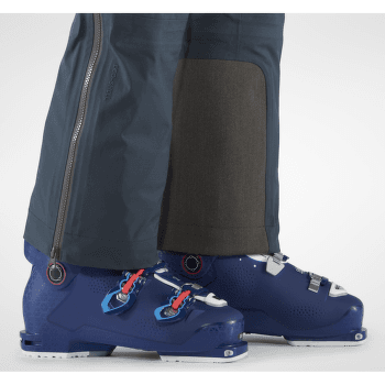 Nohavice Fjällräven Bergtagen Eco-Shell Trousers Women Mountain Blue