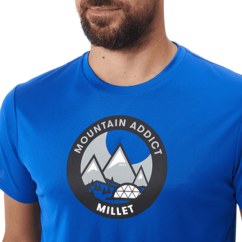 Tričko krátky rukáv Millet DREAMY PEAKS T-SHIRT SS Men ELECTRIC BLUE