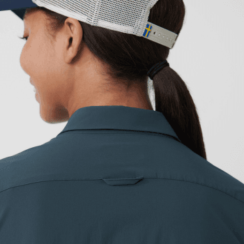 Košeľa krátky rukáv Fjällräven High Coast Lite Shirt SS Women Navy