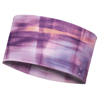 Čelenka Buff COOLNET UV® WIDE HEADBAND SEARY PURPLE SEARY PURPLE