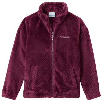 Mikina Columbia Fire Side Sherpa Full Zip Kids Marionberry 616