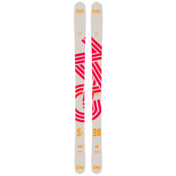 Lyže Zag SLAP 98 LADY WHITE CREAM/ORANGE
