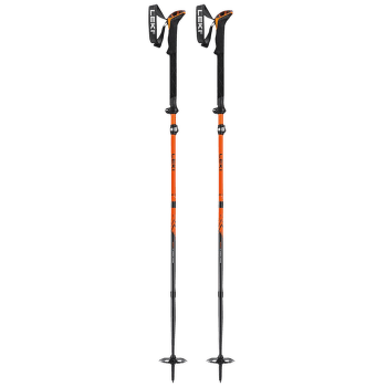 Palice Leki Sherpa FX Carbon Strong orange-denimblue