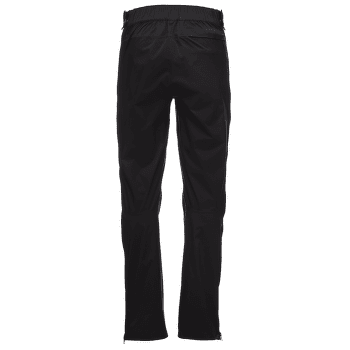 Nohavice Black Diamond Stormline Stretch Full Zip Rain Men Black